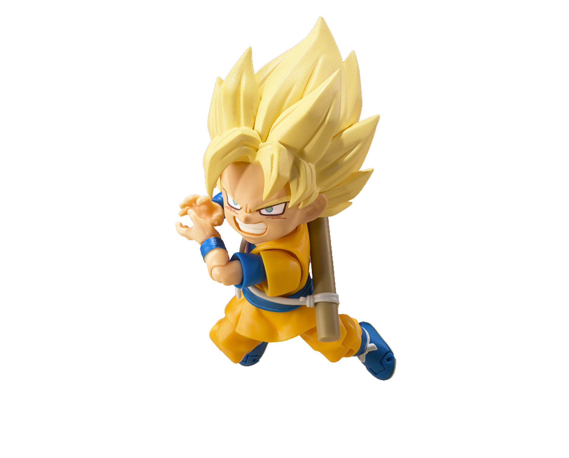 Super Saiyan Son Goku from Dragon Ball DAIMA, transparent background